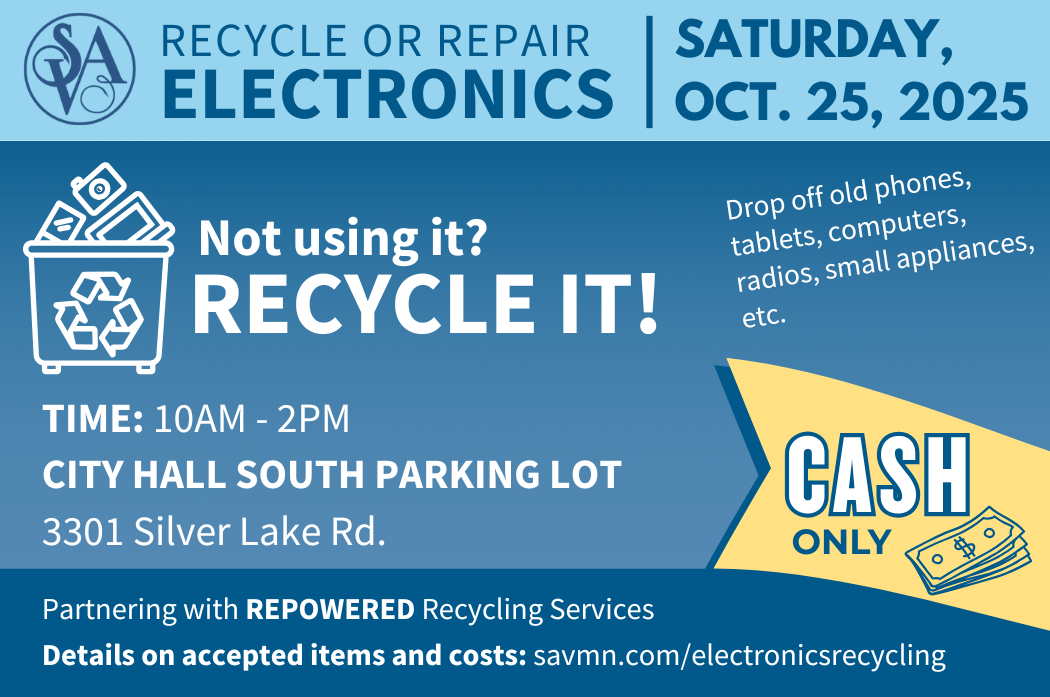 RECYCLE ELECTRONICS OCT 2025