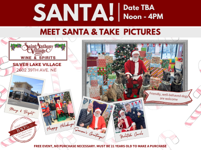 Pictures with Santa at Silver Lake Village Municipal Liquor Store  (500 x 500 px) (400 x 300 px)